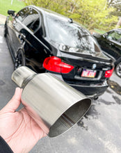 Load image into Gallery viewer, 4” - 3.5” STAINLESS STEEL EXHAUST TIPS (PAIR)