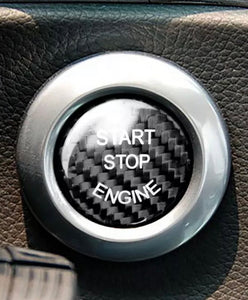 CARBON FIBER PUSH START BUTTON