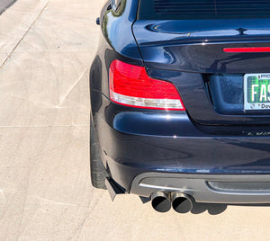 E8X TYPE 2 - REAR BUMPER EXTENSIONS