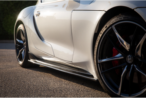 A90 MK5 SUPRA MX STYLE SIDE SKIRT EXTENSIONS