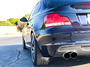 E8X TYPE 2 - REAR BUMPER EXTENSIONS