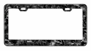 CARBON FIBER LICENSE PLATE FRAMES