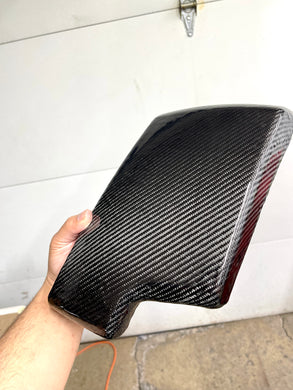 E-SERIES CARBON FIBER ARMREST COVERS