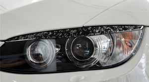 E92/93 CARBON FIBER HEADLIGHT EYELIDS