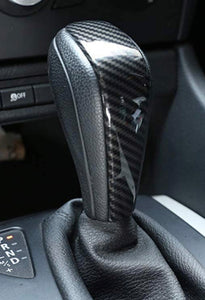 E9X CARBON FIBER SHIFT KNOB COVERS