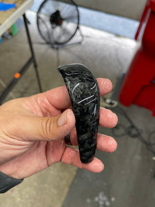 E9X CARBON FIBER SHIFT KNOB COVERS