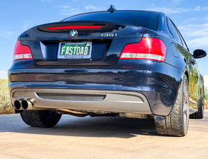 E8X TYPE 1 - REAR BUMPER EXTENSIONS