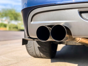 E8X TYPE 2 - REAR BUMPER EXTENSIONS
